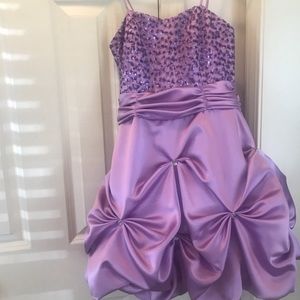 Purple dress